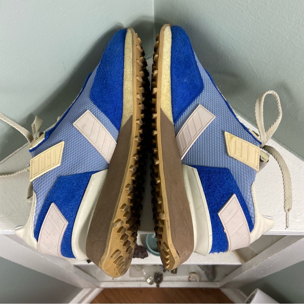 Women’s Ghoud Rush Grove Ocean Blue Sneakers Shoes Italy Sz 39 /8US Chunky Suede - Picture 4 of 12